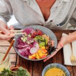 woman eating toxic foods